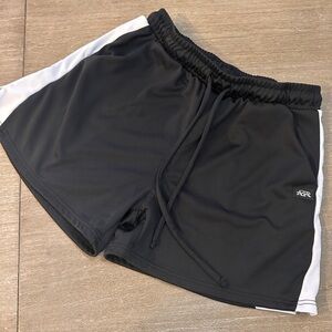 Tiger Friday Black and White Athletic Shorts Size XL